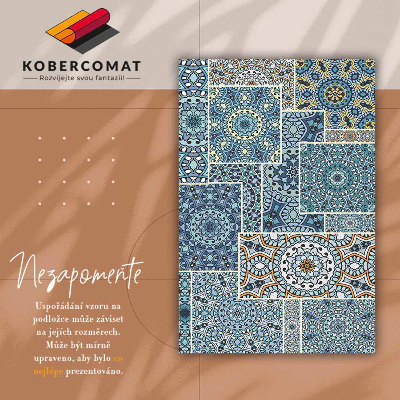 Tapete vinílico Patchwork de mandala
