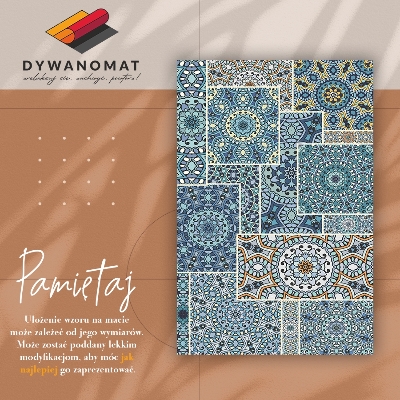Tapete vinílico Patchwork de mandala
