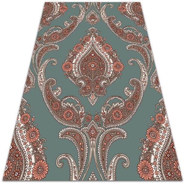 Tapete de exterior grandes Paisley vintage