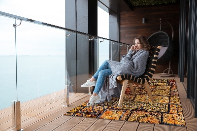 Carpete de exterior Mosaico turco
