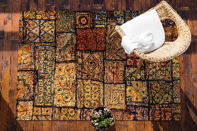 Carpete de exterior Mosaico turco
