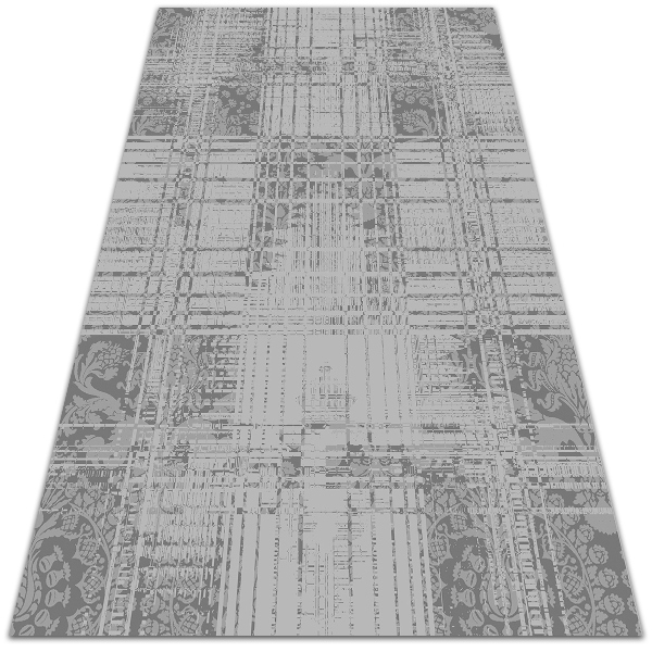 Carpete de exterior Mosaico cinzento