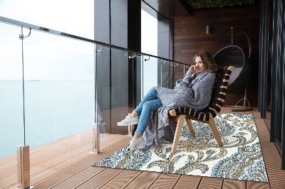 Tapete de exterior grandes Textura paisley