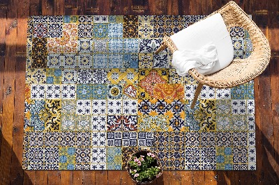 Tapete exterior Mosaico abstrato