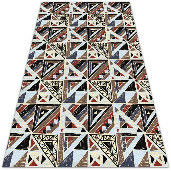 Tapete de exterior grandes Mosaico geométrico