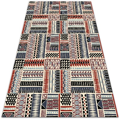 Tapete de exterior grandes Padrões indianos