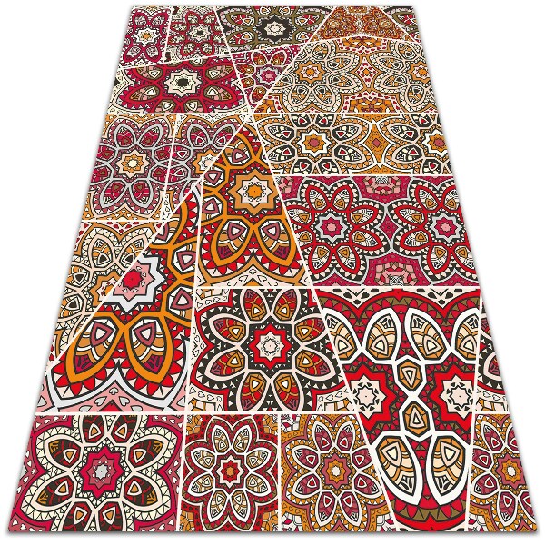 Tapete exterior Patchwork étnico