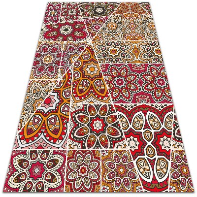Tapete exterior Patchwork étnico