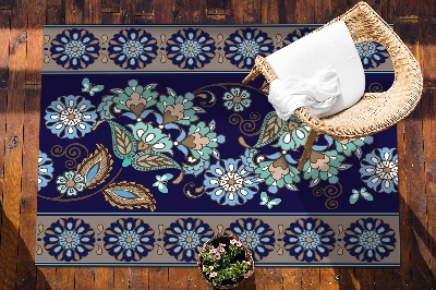 Tapete de exterior grandes Ornamento floral