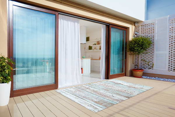 Carpete de exterior Quadros retro