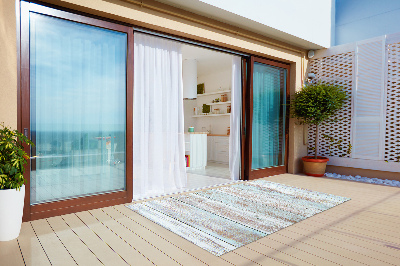 Carpete de exterior Quadros retro