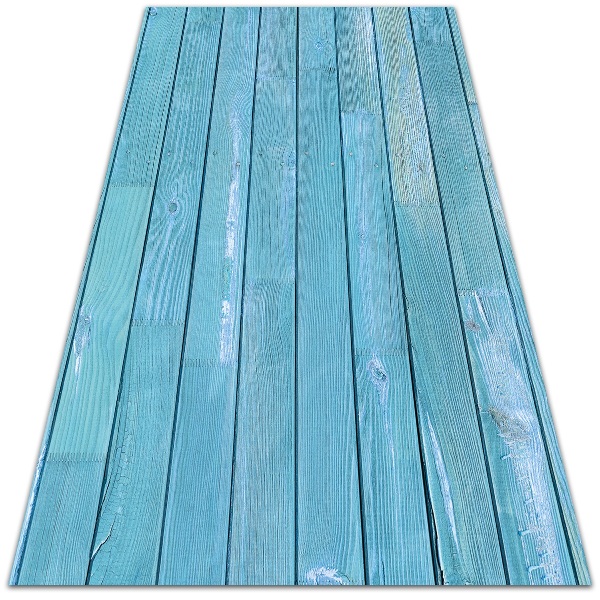Tapete de exterior grandes Azul
