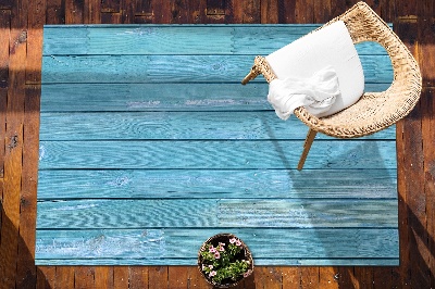 Tapete de exterior grandes Azul