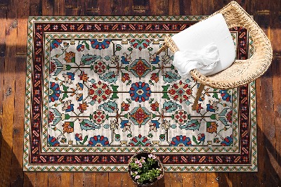 Tapete exterior Mosaico florístico