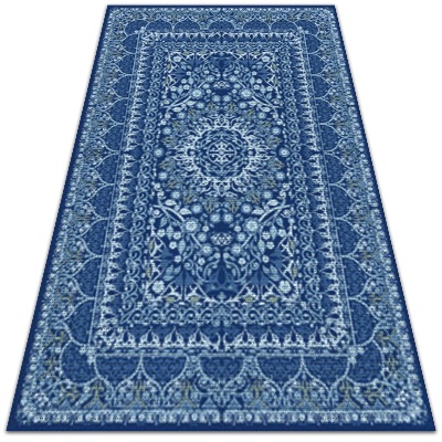 Carpete de exterior Estilo antigo azul