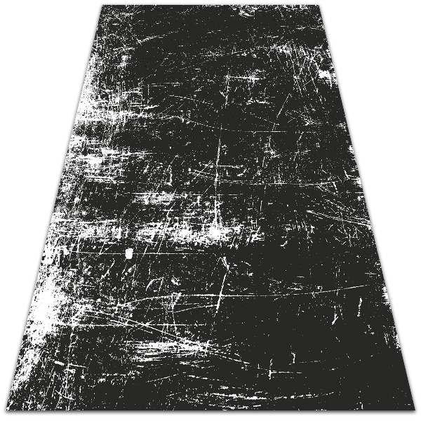Tapete de exterior grandes Betão riscado preto