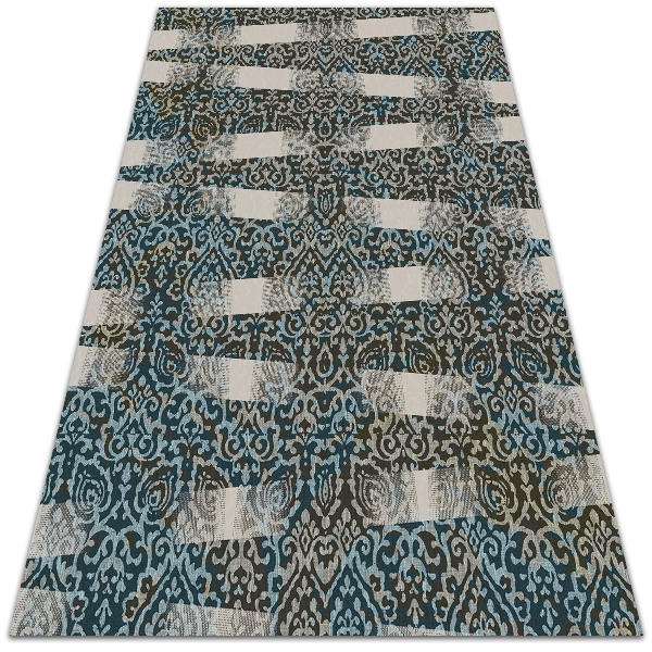 Carpete de exterior Ornamentos e riscas
