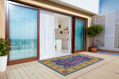 Tapete de exterior grandes Detalhes bonitos ao estilo persa