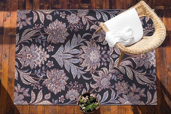 Carpete de exterior Estampa paisley