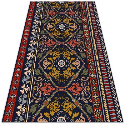 Tapete de exterior grandes Padrão floral boho