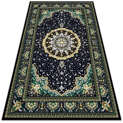 Tapete exterior Mandala dourada