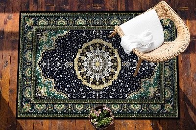 Tapete exterior Mandala dourada