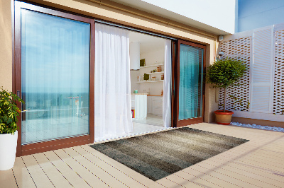Tapete de exterior grandes Riscas horizontais
