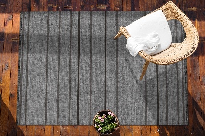 Carpete de exterior Riscas cinzentas