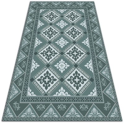 Tapete de exterior grandes Geometria e ornamentos