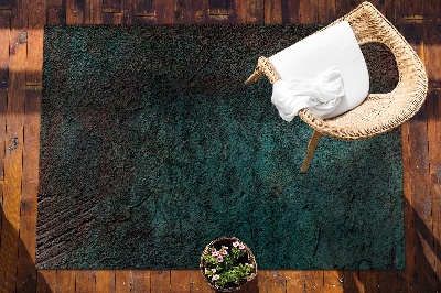 Tapete de exterior grandes Betão verde e castanho
