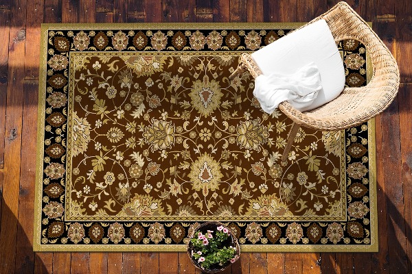 Carpete de exterior Padrão oriental turco