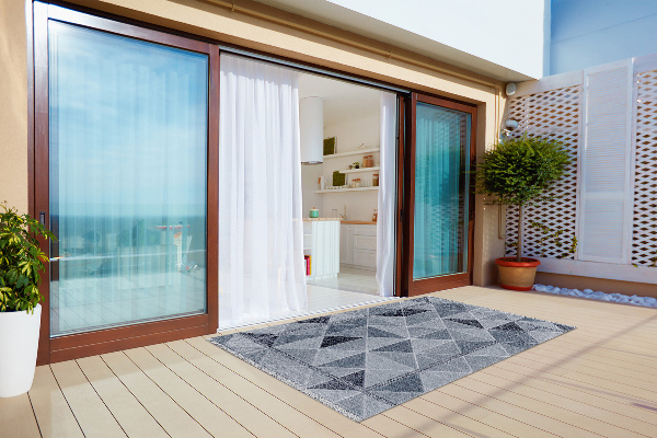 Carpete de exterior Sólidos 3D