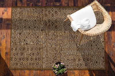 Tapete de exterior grandes Padrão tribal