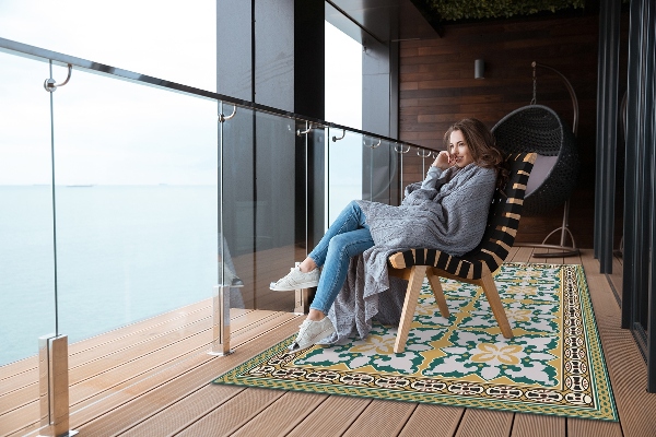 Carpete de exterior Estilo boho