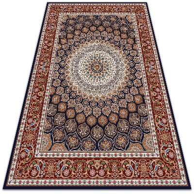 Carpete de exterior Mandala hipnótica