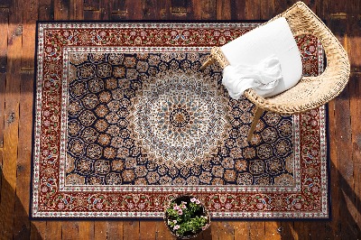 Carpete de exterior Mandala hipnótica