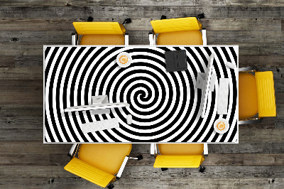 Tapete para secretária Espiral