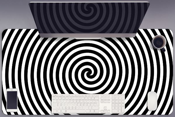 Tapete para secretária Espiral