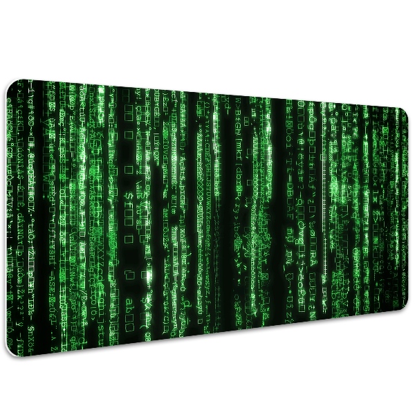Base de secretária Marcas verdes