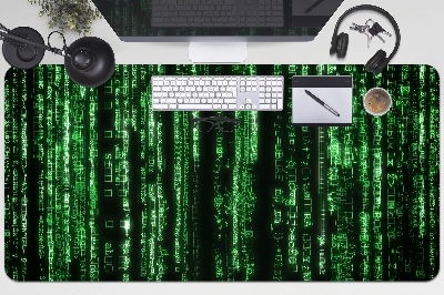 Base de secretária Marcas verdes