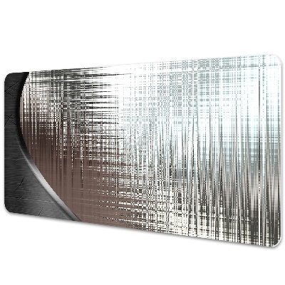 Tapete de secretária Prata abstrata