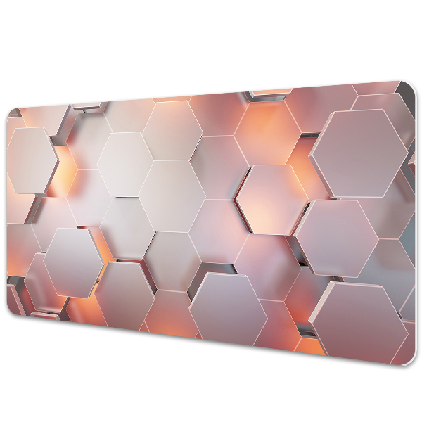 Tapete de secretária Abstração hexa