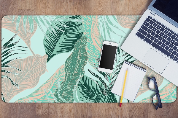 Tapete de secretária Folhas tropicais