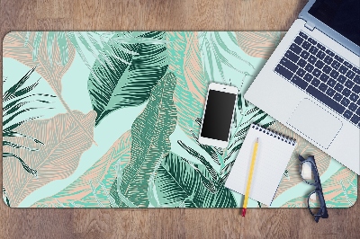 Tapete de secretária Folhas tropicais
