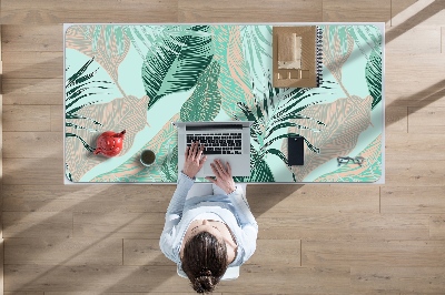 Tapete de secretária Folhas tropicais