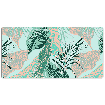 Tapete de secretária Folhas tropicais