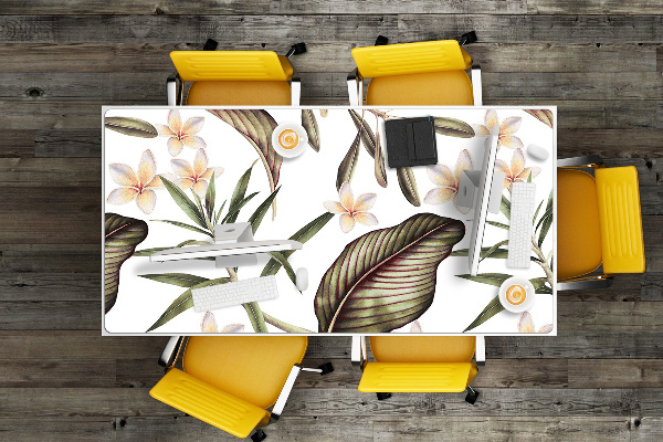 Base de secretária Folhas e flores