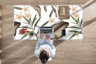 Base de secretária Folhas e flores