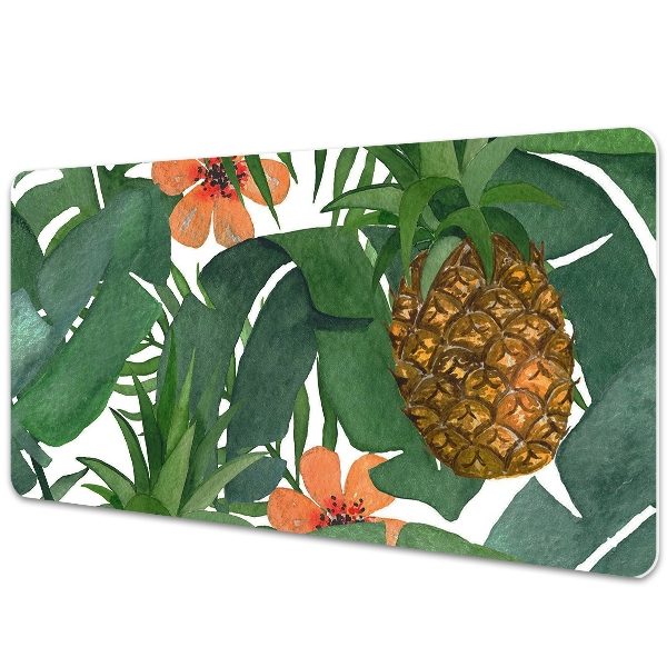 Tapete para secretária Abacaxi tropical