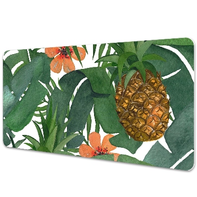 Tapete para secretária Abacaxi tropical